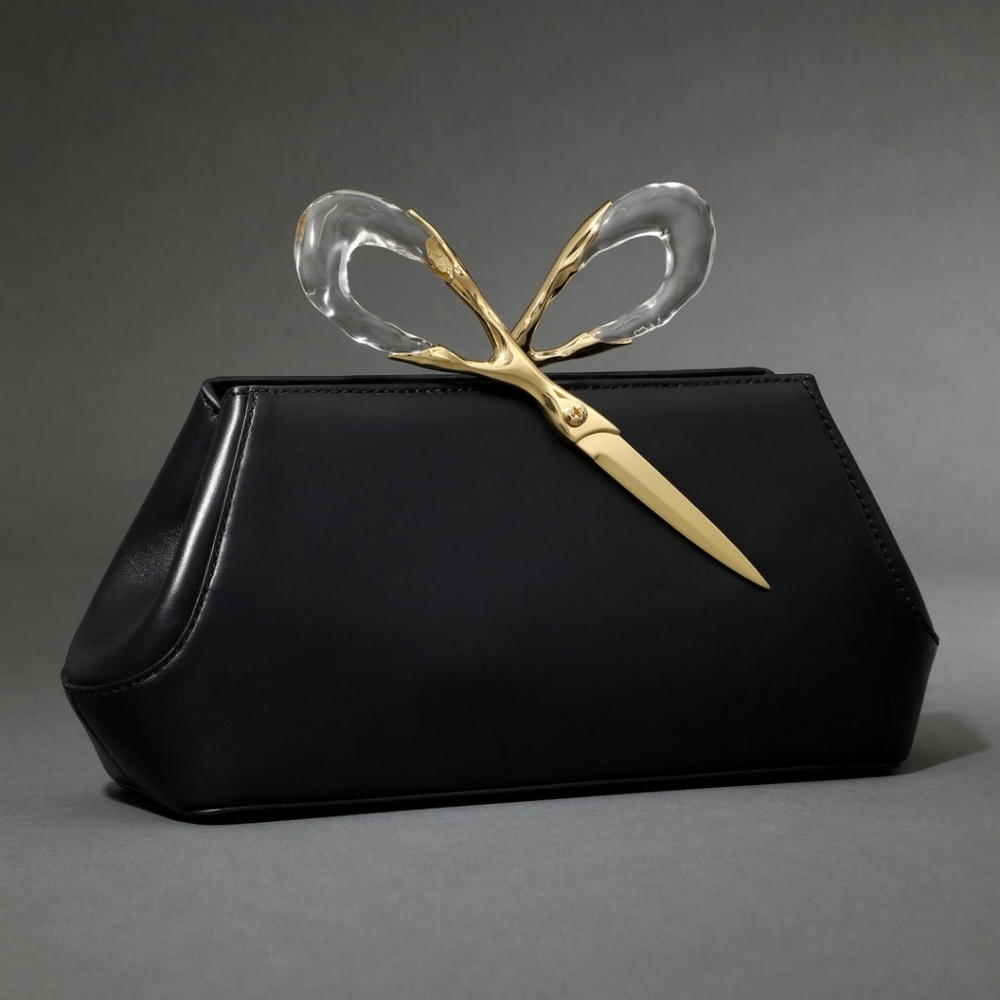 Alexis Bittar Scissor Bag Clutch - Picture 4 of 7